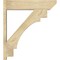 Ekena Millwork Merced Slat Rough Sawn Outlooker, Douglas Fir, 8"W x 34"D x 38"H OUT08X34X38MRC06RDF - alternate 3